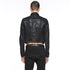 JULIUS 917BLM9-C Black / Corset Denim Jacket